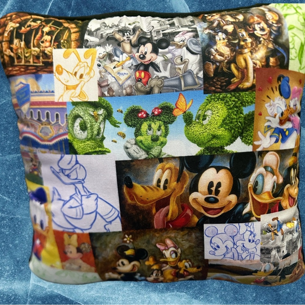 Disney Parks Multicolor Character Pillow - Picture 2 of 5
